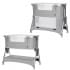 Приставная кроватка-манеж Carrello Aria 3 в 1 CRL-16401 Silver Grey