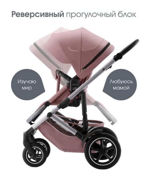 Прогулочная коляска Britax Roemer SMILE 5Z, Dusty Rose