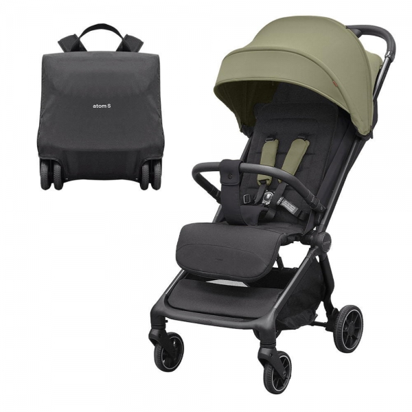 Прогулочная коляска Carrello Atom S CRL-5526 Antique Green