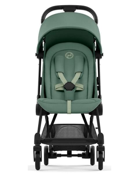 Прогулочная коляска Cybex Coya Leaf Green с дождевиком/Matt Black