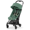 Прогулочная коляска Cybex Coya Leaf Green с дождевиком/Matt Black
