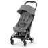 Прогулочная коляска Cybex Coya Mirage Grey с дождевиком и бампером/Rosegold