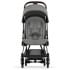 Прогулочная коляска Cybex Coya Mirage Grey с дождевиком и бампером/Rosegold