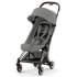 Прогулочная коляска Cybex Coya Mirage Grey с дождевиком и бампером/Rosegold