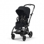 Прогулочная коляска Cybex Eezy S Twist+2 цвет Magic Black шасси Black с дождевиком и бампером