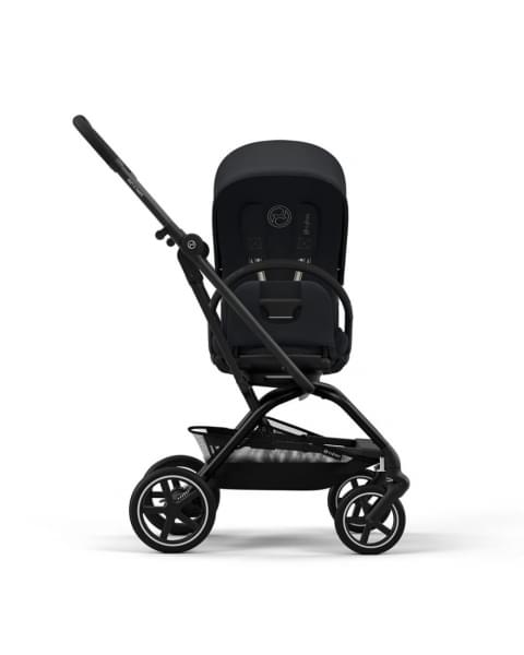 Прогулочная коляска Cybex Eezy S Twist+2 цвет Magic Black шасси Black