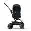 Прогулочная коляска Cybex Eezy S Twist+2 цвет Magic Black шасси Black с дождевиком и бампером