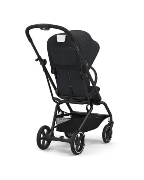 Прогулочная коляска Cybex Eezy S Twist+2 цвет Magic Black шасси Black