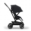 Прогулочная коляска Cybex Eezy S Twist+2 цвет Magic Black шасси Black с дождевиком и бампером