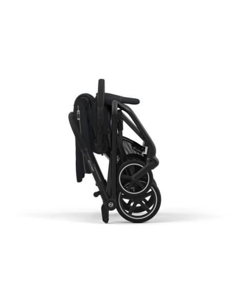 Прогулочная коляска Cybex Eezy S Twist+2 цвет Magic Black шасси Black