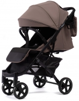 Прогулочная коляска Peppy Polo 2.0 sandstone черная рама, сумка