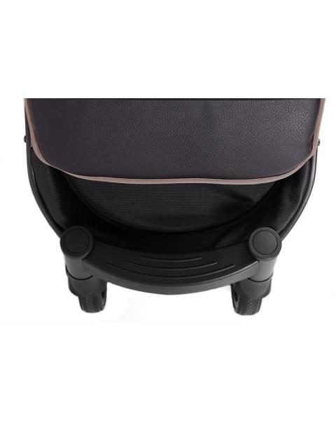Прогулочная коляска Peppy Polo 2.0 sandstone черная рама, сумка