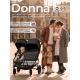 Прогулочная коляска с люлькой-переноской Sweet Baby Donna Grey