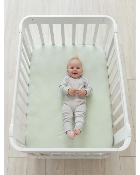 Простыня на резинке 100х70 см (90х70 см) от Happy Baby