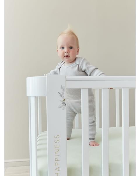 Простыня на резинке 100х70 см (90х70 см) от Happy Baby