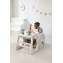 Стул для кормления UNIX Kids Cloud Трансформер (3 in 1) Grey