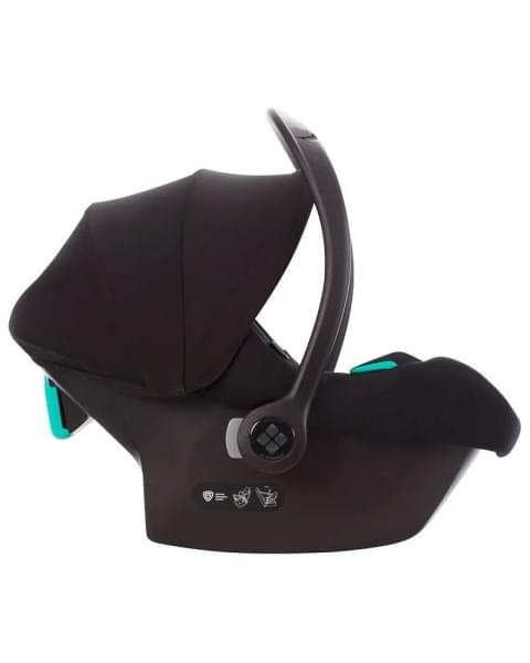 Детская коляска Bebetto Pelpasso Pro 3 в 1 с автокреслом Avionaut Cosmo 05 Brown коричневая кожа/коричневая рама