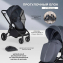 Детская коляска Farfello Baby Shell 3 в 1 2024 серый