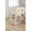 Игровой комплекс с горкой UNIX Kids Bus 171 см Grey