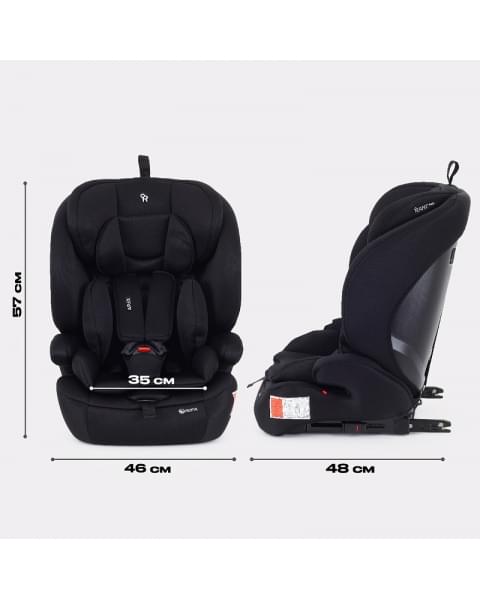 Автокресло Rant Basic Apex ZY27F isofix Black (9-36 кг)