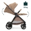 Коляска 2 в 1 Chicco Bellagio, Caramel (Карамель) без накидки на ножки
