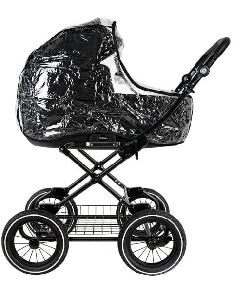 Детская коляска Roan Bass Next Classic 2.0 d12 3 в 1 с автокреслом Tutis Elo Lux EduSky Black BNC/85/2 Caviar/Black/руч.Cappuccino