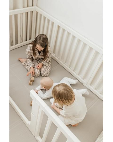 Большой детский игровой манеж UNIX Kids Classic Tree House 150 x 180 Camel