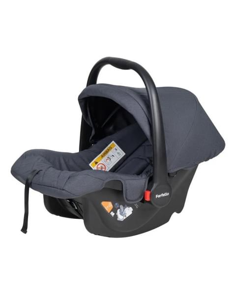 Детская коляска Farfello Baby Shell 3 в 1 2024 серый