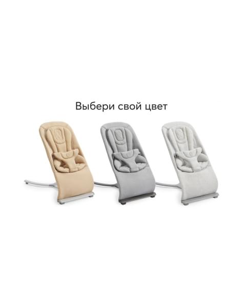 Шезлонг Happy Baby Hugger, Cool Grey (Темно-серый)
