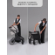 Детская коляска AmaroBaby Motus V2 3 в 1 бирюзовый