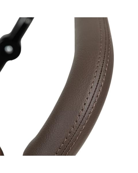 Детская коляска Roan Bass Next Classic 2.0 d12 3 в 1 с автокреслом Tutis Elo Lux EduSky Black BNC/81/2 Mocha Mousse/Black/руч.Cappuccino