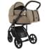 Детская коляска Roan Bass Next 2.0 3 в 1 с автокреслом Tutis Elo Lux EduSky Black BSN/42/2 Mocha Mousse/Black/руч.Cappuccino