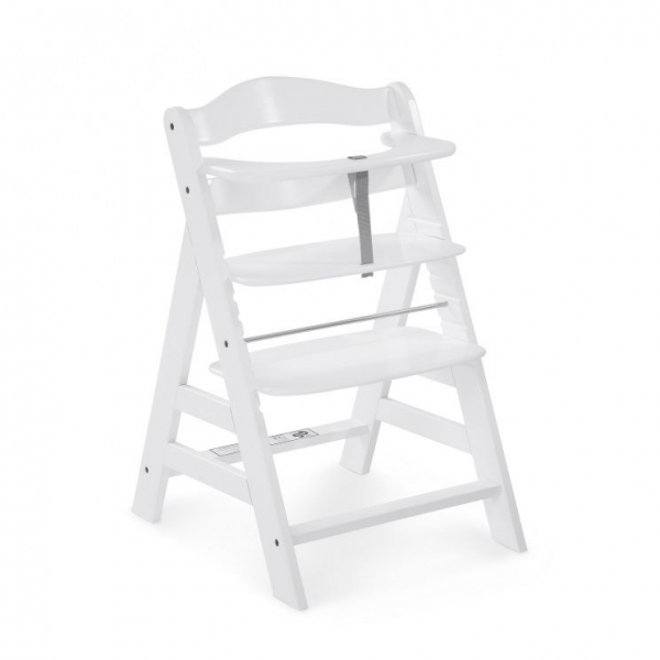 Стульчик деревянный Hauck Alpha+ B, White (Белый)