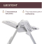 Стульчик для кормления Chicco Polly Armonia, Steel (Светло-серый)