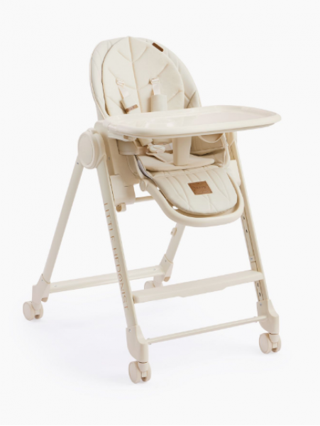 Стульчик для кормления Happy Baby Berny Lux, Beige New (Бежевый)