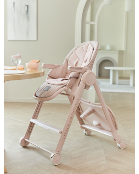 Стульчик для кормления Happy Baby Berny Lux, Rose (Розовый)