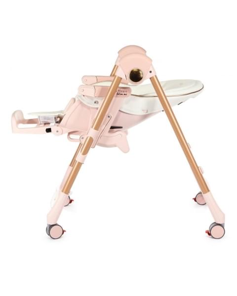 Стульчик для кормления Peg-Perego Prima Pappa Follow Me, Mon Amour (Розовое золото)