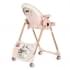 Стульчик для кормления Peg-Perego Prima Pappa Follow Me, Mon Amour (Розовое золото)