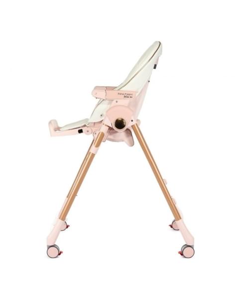 Стульчик для кормления Peg-Perego Prima Pappa Follow Me, Mon Amour (Розовое золото)