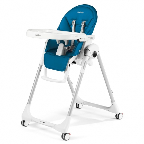 Стульчик для кормления Peg-Perego Prima Pappa Follow Me, Petrolio (Синий)