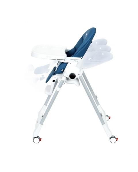 Стульчик для кормления Peg-Perego Prima Pappa Follow Me, Petrolio (Синий)