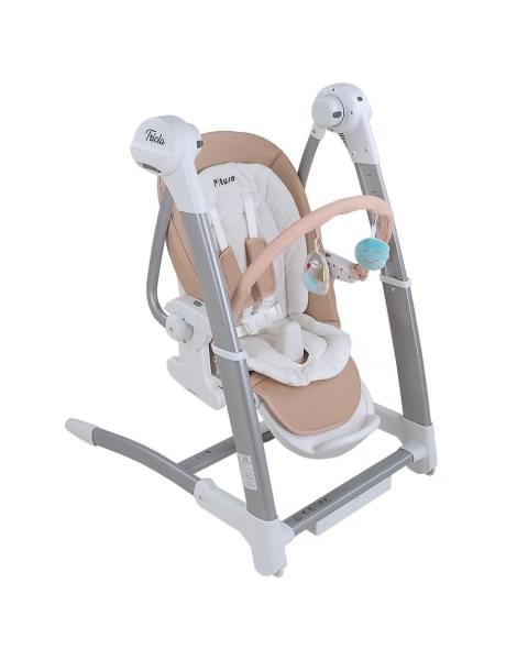 Стульчик для кормления Pituso Triola 3 в 1, Beige (Бежевый)