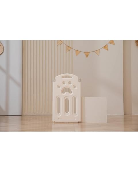 Манеж UNIX Kids DeLuxe Grey,180 x 200 см с игровыми аксессуарами