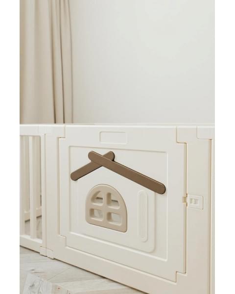 Большой детский игровой манеж UNIX Kids Classic Tree House 150 x 180 Camel