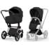Коляска Cybex Priam V Rosegold Style Collection 2 в 1 Sepia Black