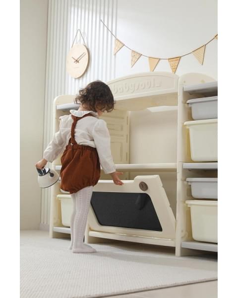 Кухня детская UNIX Kids Cook & Store 8 ящиков Grey