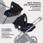 Детская коляска Rant Flex Therm Soft 3 в 1 с автокреслом Cruise Stone Grey