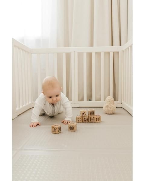 Большой детский игровой манеж UNIX Kids Classic Tree House 150 x 180 Camel