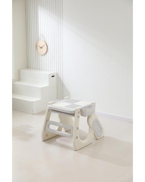 Стул для кормления UNIX Kids Cloud Трансформер (3 in 1) Grey