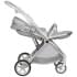 Детская прогулочная коляска Farfello Fest Lux Светло-серый/Light grey FL-14 цветная рама